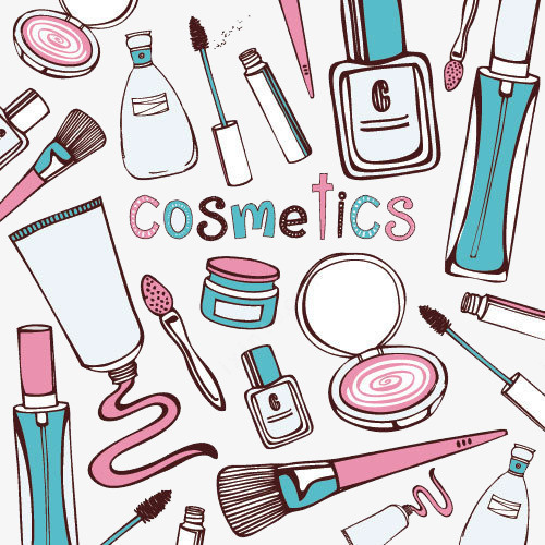 以簡(jiǎn)筆畫描繪美妝與防護(hù) 化妝品與勞保用品的手繪藝術(shù)